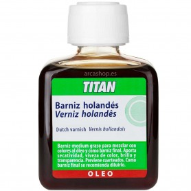 Barniz-Medium Holandés Titan 100 ml