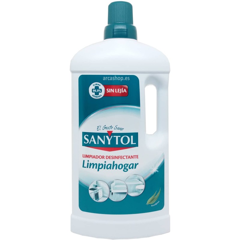 Sanytol Limpiador Multiusos Hogar Desinfectante Higienizante Sin Lejía.