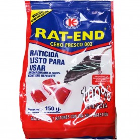 Cebo Fresco Veneno para Ratones y Ratas. RAT-END, IMPEX EUROPA