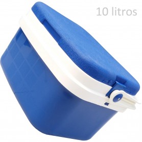 Nevera Azul Camping y Playa, neveras de 10, 16 y 29 litros. Para conservación del frío para alimentos y bebidas. Marca Campos.