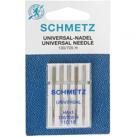 Agujas Schmetz Universal Nadel 130/705 H para Máquina de Coser