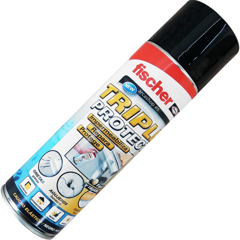 Triple Protect Spray Impermeabilizante de Caucho