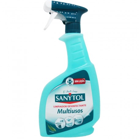 Sanytol Limpiador Multiusos. limpieza sin lejía y desinfección contra virus y bacterias.