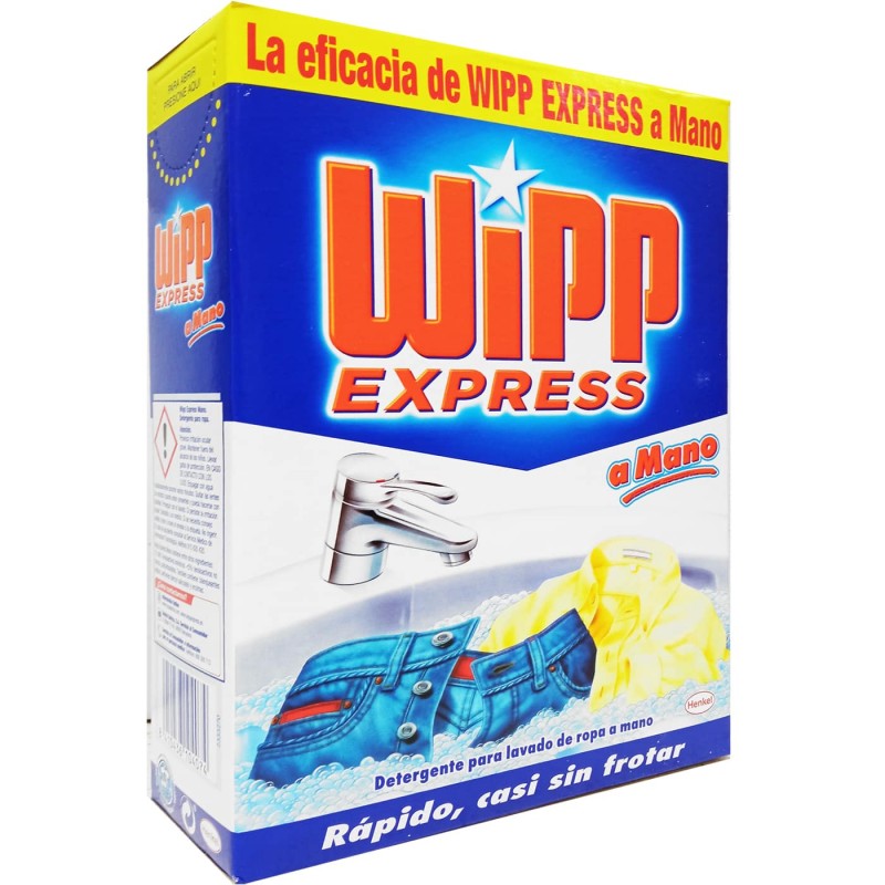 Wipp Express, Detergente en Polvo, Lavado a Mano