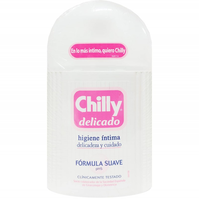 Chilly, Gel íntimo delicado, gel ducha Pieles sensibles y zona vaginal