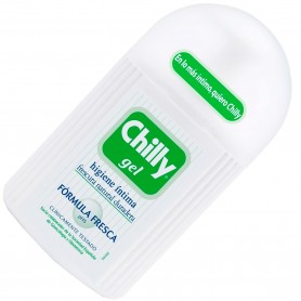 Chilly Fresh Gel íntimo delicado, envase verde. Gel ph neutro para zona vaginal (genital) y pieles sensible.