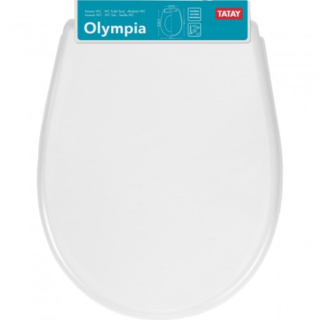 Tapa WC Universal Olympia Tatay Blanca