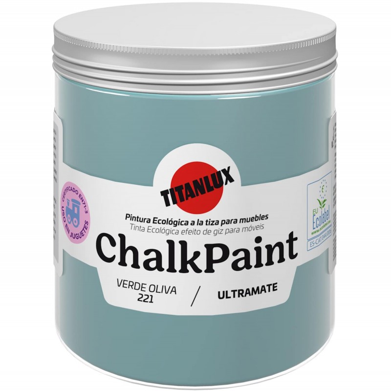 Pintura efecto Tiza al agua Chalk Paint Titanlux