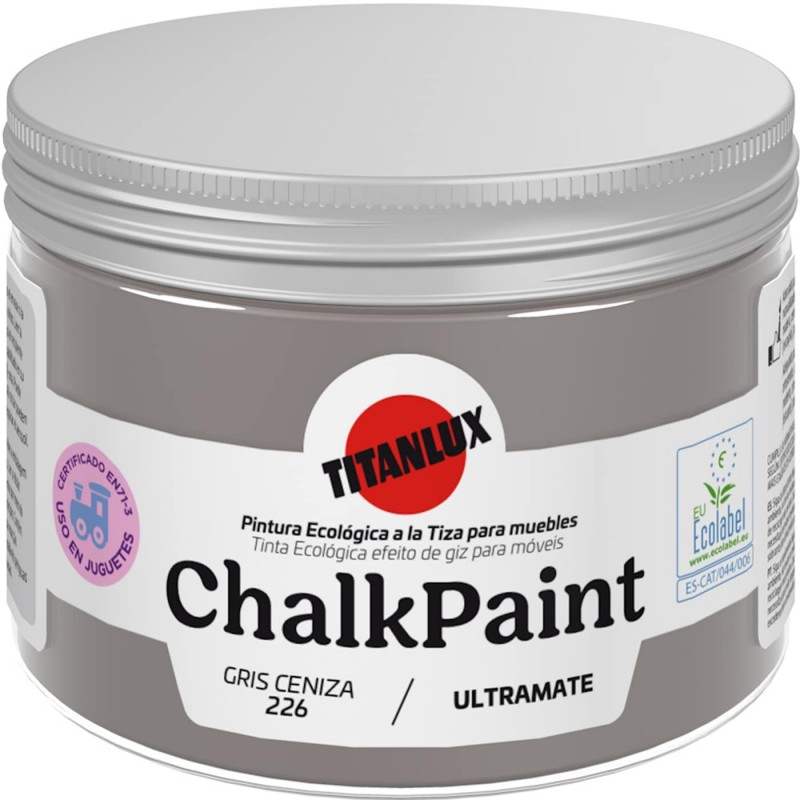 CHALK PAINT Pintura efecto tiza al agua mate (500ML, BLANCO ROTO) :  : Bricolaje y herramientas