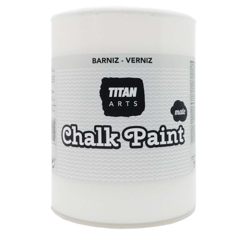 Barniz Incoloro al Agua Chalk Paint Titanlux Titan Ars