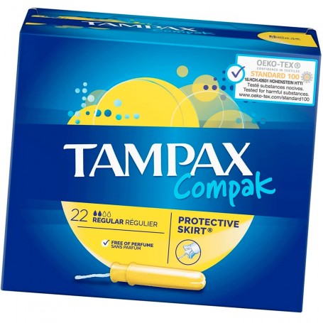 Tampones Tampax Compak Regular