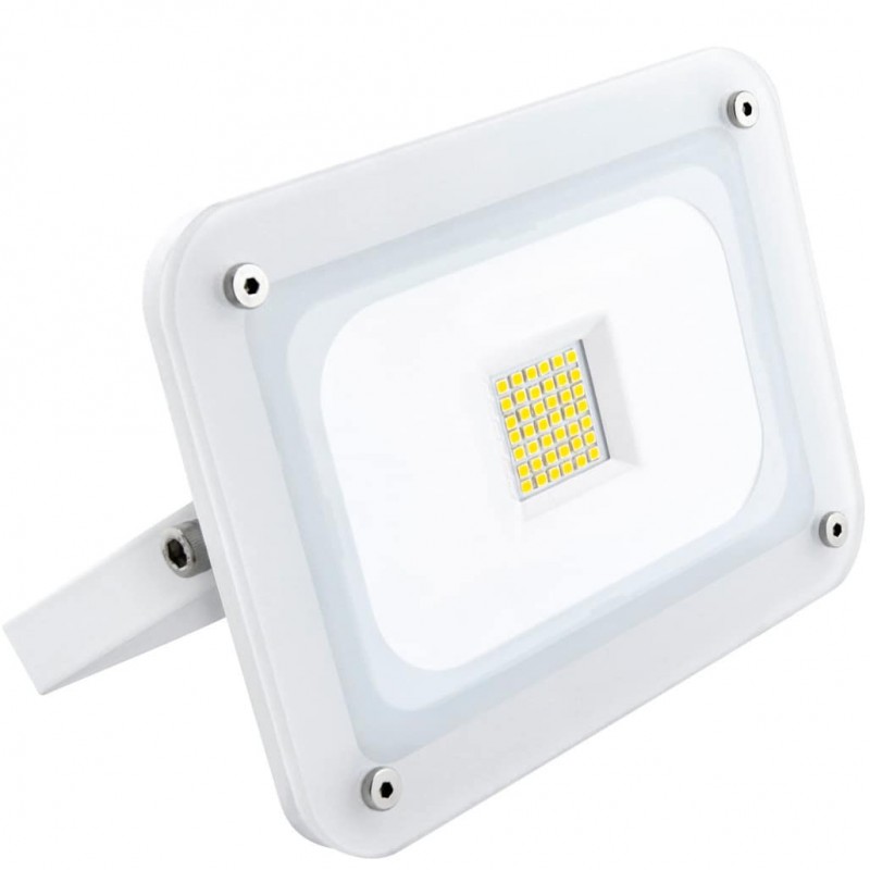 Foco Proyector Blanco LED, Luz Fría, IP65 MATEL