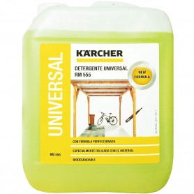 Detergente 5 litros para limpiadoras de agua a presión o hidrolimpiadoras  universal KARCHER RM 555.