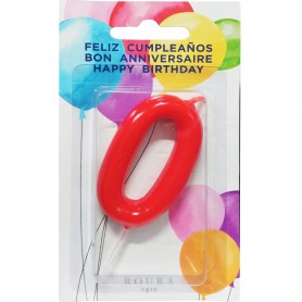 Vela Cumpleaños numero 0