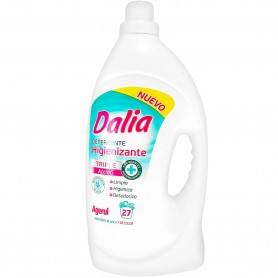 Detergente líquido Higienizante Dalia Agerul para ropa blanca y color.