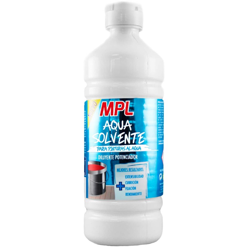 Aqua Solvente para pinturas al agua MPL Diluyente Potenciador