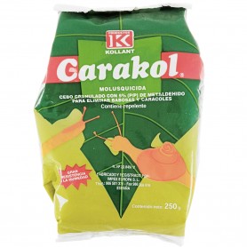 Carakol, polvo insecticida Molusquicida Caracoles y Babosas plantas.