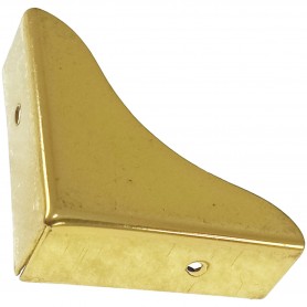 Cantonera Esquinera Latón para cajas de madera, estuches, joyeros, cuadros y maletines de madera BBAA .