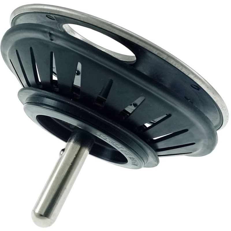 Tap n Rejilla Universal Fregadero 80 Mm Con Embellecedor Y V stago Tap n Rejilla Universal Fregadero 80 Mm Con Embellecedor Y V stago