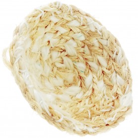 Nido de Cuerda para cría de Pájaros pequeños para gorriones, jilgueros, canarios, inseparables, loros pequeños, etc.