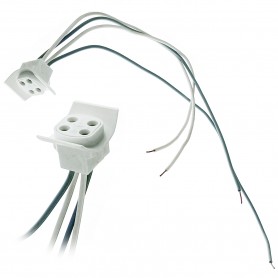 Portalámparas G10Q para Tubo Circular T9