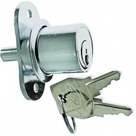 Cerraduras de Pulsador para muebles de oficina AGA 147, Cerradura de pulsador para bloqueo de puertas correderas.