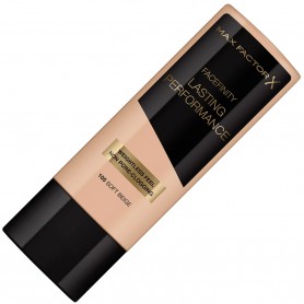 Base de maquillaje Max Factor Lasting Performance Liquid, 105 Soft Beige, 106 Natural Beige, 109 Natural Bronze.