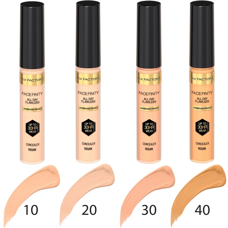 Flawless Factor All Concealer Facefinity de Max Day