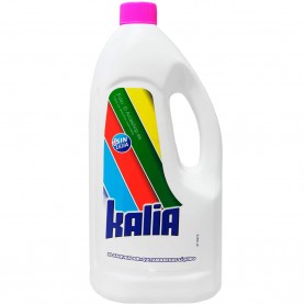 KALIA Líquido Quitamanchas para Ropa Blanca sin Lejía, para lavar ropa en lavadora. Kalia sin lejía, envase Blanco 1 litro.