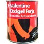 Oxigel, Valentine, Esmalte Negro Forja, Antioxidante, pintura esmalte negro para pintar rejas y ventanas.