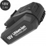 Batería 18 V 2 Ah (Recambio Batería Wesco para herramientas eléctricas) — Herramientas: Batería