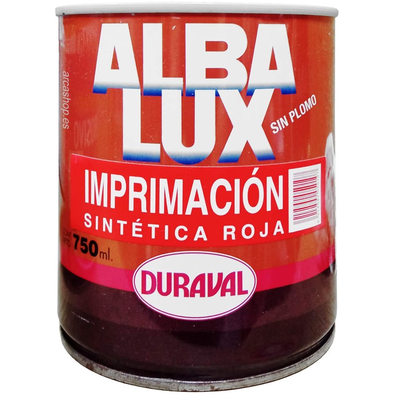 Imprimación Antioxidante Roja Sin Plomo Albalux, 750 ml.