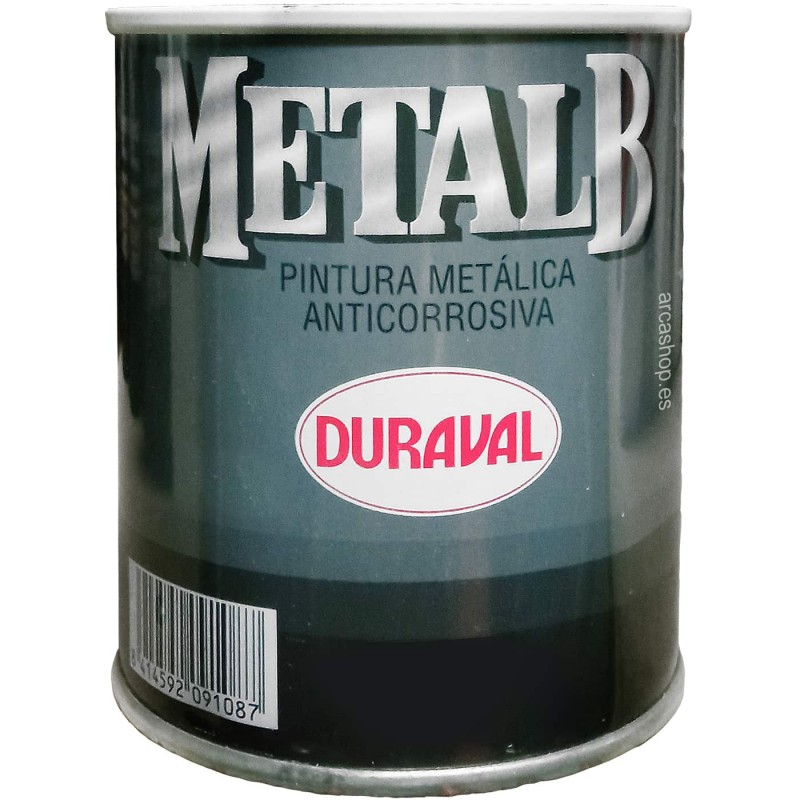 Pintura metálica Anticorrosiva, Esmalte Forja Antioxidante MetalB Duraval