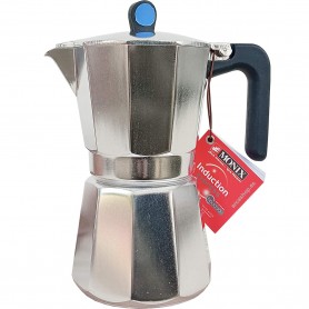 Cafetera Aluminio Inducción Italiana Monix