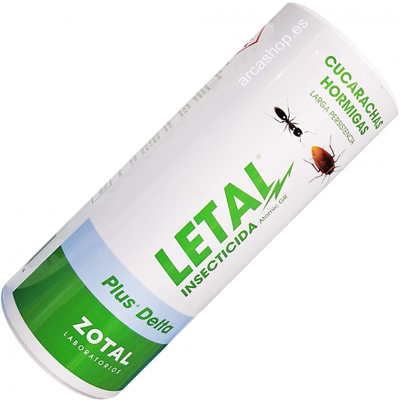 Zotal LETAL Plus Delta, Insecticida Microgránulos para cucarachas y hormigas.
