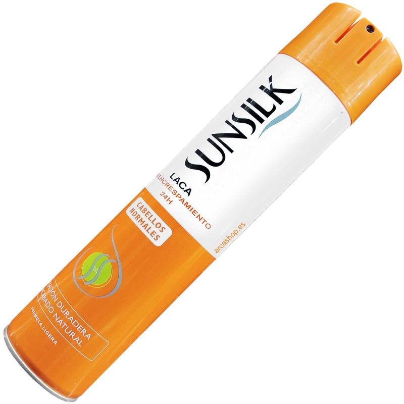 Laca Sunsilk Cabellos Normales Bote Naranja 400 ml. Laca para fijación del pelo y peinados.