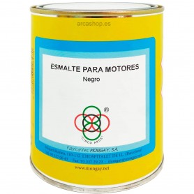 Esmalte Anticalórico para motores, color negro, Mongay Cinco Aros