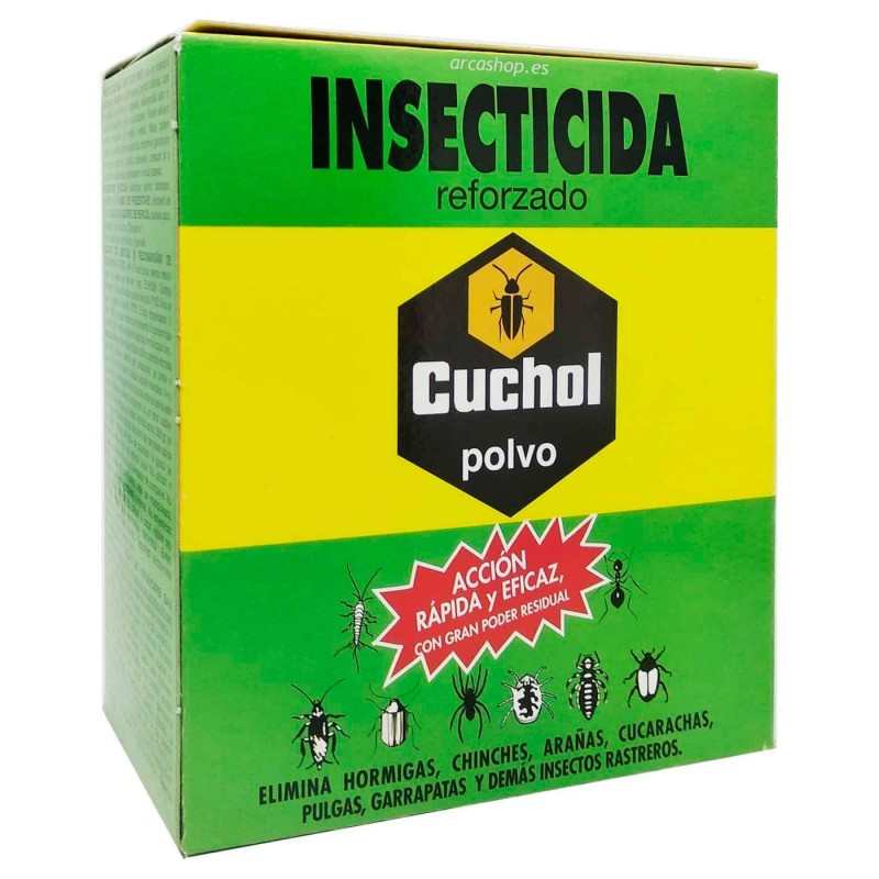 Insecticida Cuchol en polvo, 500 grs.