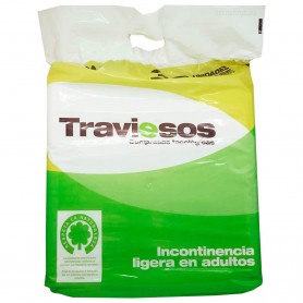 Compresas Incontinencia en Adultos Traviesos Paquete 36 compresas