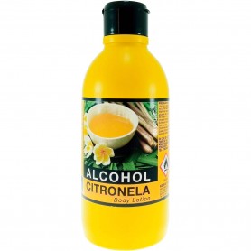 Alcohol Citronela, loción tonificante corporal para masajes. Marca Kelsia.