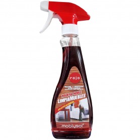 Spray Pistola Moblysol Aceite para Maderas nobles y oscuras (Spary Bote Rojo, 375 ml).