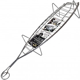 Parrilla besuguera para BBQ (Parrilla pescado entero de 60 x 19 x 14 cm) Parrilla.besuguera para BBQ 60 x 19 x 14 cm SAUVIC