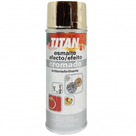 Pintura Spray espejo Oro, dorado, 400 ml.