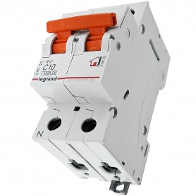 Interruptor Térmico Eléctrico Magnetotérmico Residencial Legrand RX³ 419925