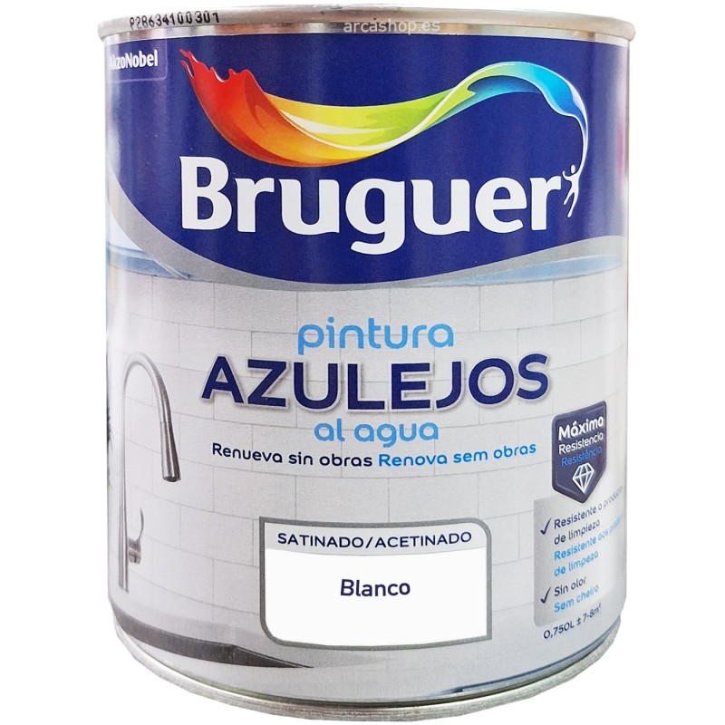 Esmalte Azulejos Bruguer Blanco 750 ml