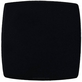 Pomo Tirador Cuadrangular 35 x 46 mm Negro Mate para Muebles - Nesu 28722