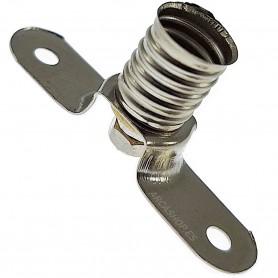 Portalámparas E10: Portalámparas pequeños para ciencia práctica para alumnos y profesores de ciencia y tecnología.