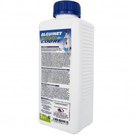 Sulfato de Cobre para Tratamiento de Aguas en Piscinas - Alguinet 1 kg, clarificar agua.