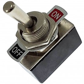 Interruptor Unipolar de Palanca SPST ON-OFF 2A 250V - 4A 125V