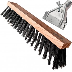 Escobón Barrendero de 50 cm con garra para barrer aceras y calles.